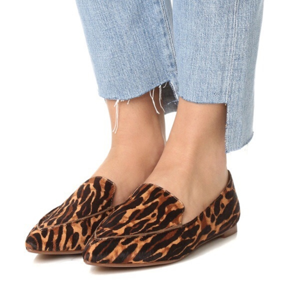 Madewell The Lou Animal Print Loafers